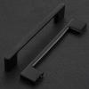 imageRavinte 10 Pack Wide Foot Cabinet Pulls 3 Inch Polished Chrome Cabinet Handles Kitchen Hardware for Cabinet Polished Chrome Drawer Pulls Come with ScrewdriverMatte Black