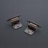 imageRavinte 12 Overlay Cabinet Hinges  30 Pack 15 Pairs Black SemiConcealed Face Mount Hardware  SelfClosing Decorative Kitchen Cupboard Hinges With Door BumpersAntique Copper