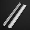 imageRavinte 15 Pack Finger Pulls for Cabinets  64mm252in Hole Center Tab Handle  Silver Edge Pulls Concealed Handles for Kitchen Drawer  80mm315in Length30