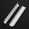 imageRavinte 15 Pack Finger Pulls for Cabinets  64mm252in Hole Center Tab Handle  Silver Edge Pulls Concealed Handles for Kitchen Drawer  80mm315in Length30