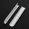 imageRavinte 15 Pack Finger Pulls for Cabinets  64mm252in Hole Center Tab Handle  Silver Edge Pulls Concealed Handles for Kitchen Drawer  80mm315in Length5