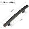 imageRavinte 20 Pack 712 Inch OilRubbed Bronze Curved Cabinet Handles Drawer Pulls for Kitchen Cupboard Arch Pulls for Dresser Drawer Cabinet Hardware1