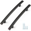 imageRavinte 20 Pack 712 Inch OilRubbed Bronze Curved Cabinet Handles Drawer Pulls for Kitchen Cupboard Arch Pulls for Dresser Drawer Cabinet Hardware10