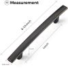 imageRavinte 20 Pack 712 Inch OilRubbed Bronze Curved Cabinet Handles Drawer Pulls for Kitchen Cupboard Arch Pulls for Dresser Drawer Cabinet Hardware15