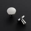 imageRavinte 25 Pack Drawer Pulls 114 Inch Kitchen Cabinet Knobs Solid Round Dresser Drawer Knobs Matte Black Dresser Knobs Drawer Knobs Simple Cabinet Hardware for Cupboard Drawer PullsBrushed Nickel