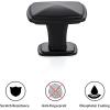 imageRavinte 25 Pack Matte Black Kitchen Cabinet Square Knob Single Hole Cabinet Hardware for Dresser Drawer Pulls and KnobsBlack
