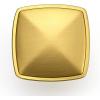 imageRavinte 25 Pack Matte Black Kitchen Cabinet Square Knob Single Hole Cabinet Hardware for Dresser Drawer Pulls and KnobsGold