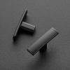 imageRavinte 30 Pack 134 inch Curved Cabinet Pulls Matte Black Kitchen Cupboard Handles Cabinet Handles 175LengthBlack
