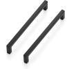 imageRavinte 30 Pack Solid 3 Inch Center to Center Slim Square Bar Drawer Handles Kitchen Cabinet Handles Black Drawer Pulls Kitchen Cabinet Hardware Kitchen Handles Matte Black Cabinet Pulls30