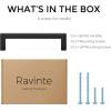 imageRavinte 30 Pack Solid 3 Inch Center to Center Slim Square Bar Drawer Handles Kitchen Cabinet Handles Black Drawer Pulls Kitchen Cabinet Hardware Kitchen Handles Matte Black Cabinet Pulls25