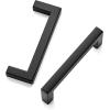 imageRavinte 30 Pack Solid 3 Inch Center to Center Slim Square Bar Drawer Handles Kitchen Cabinet Handles Black Drawer Pulls Kitchen Cabinet Hardware Kitchen Handles Matte Black Cabinet Pulls3