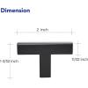 imageRavinte 30 Pack Solid 3 Inch Center to Center Slim Square Bar Drawer Handles Kitchen Cabinet Handles Black Drawer Pulls Kitchen Cabinet Hardware Kitchen Handles Matte Black Cabinet Pulls20