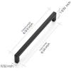 imageRavinte 30 Pack Solid 3 Inch Center to Center Slim Square Bar Drawer Handles Kitchen Cabinet Handles Black Drawer Pulls Kitchen Cabinet Hardware Kitchen Handles Matte Black Cabinet Pulls10