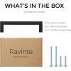 imageRavinte 30 Pack Solid 3 Inch Center to Center Slim Square Bar Drawer Handles Kitchen Cabinet Handles Black Drawer Pulls Kitchen Cabinet Hardware Kitchen Handles Matte Black Cabinet Pulls30