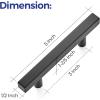 imageRavinte 35 Pack 5 inch Square Cabinet Pulls Matte Black Stainless Steel Kitchen Drawer Pulls Cabinet Handles 5Length 3 Hole CenterBlack