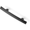 imageRavinte 55 Pack  5316 Curved Cabinet Pulls Matte Black Kitchen Drawer Pulls Arch Cabinet Handles 5316Length 3 Hole CenterBlack