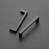imageRavinte Square Cabinet Handles 10 Pack Solid Kitchen Cabinet Pulls Drawer Pulls Kitchen Cabinet Hardware Flat Handles 3 Inch Matte Black30