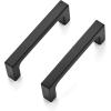 imageRavinte Square Cabinet Handles 10 Pack Solid Kitchen Cabinet Pulls Drawer Pulls Kitchen Cabinet Hardware Flat Handles 3 Inch Matte Black40