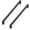 imageRavinte Square Cabinet Handles 10 Pack Solid Kitchen Cabinet Pulls Drawer Pulls Kitchen Cabinet Hardware Flat Handles 3 Inch Matte Black40