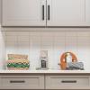 imageRavinte Square Cabinet Handles 10 Pack Solid Kitchen Cabinet Pulls Drawer Pulls Kitchen Cabinet Hardware Flat Handles 3 Inch Matte Black5