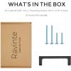 imageRavinte Square Cabinet Handles 10 Pack Solid Kitchen Cabinet Pulls Drawer Pulls Kitchen Cabinet Hardware Flat Handles 3 Inch Matte Black50