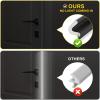 imageWeather Stripping Door Seal Strip Soundproof Q Foam Weather Stripping for Door Frame Exterior Door Weather Stripping for Large Gap Easy to InstallBlack 26FTBlack