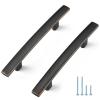 imageRavinte 20 Pack 712 Inch OilRubbed Bronze Curved Cabinet Handles Drawer Pulls for Kitchen Cupboard Arch Pulls for Dresser Drawer Cabinet Hardware15