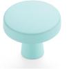 imageRavinte 25 Pack Drawer Pulls 114 Inch Kitchen Cabinet Knobs Solid Round Dresser Drawer Knobs Matte Black Dresser Knobs Drawer Knobs Simple Cabinet Hardware for Cupboard Drawer PullsGreen