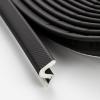 imageWeather Stripping Door Seal Strip Soundproof Q Foam Weather Stripping for Door Frame Exterior Door Weather Stripping for Large Gap Easy to InstallBlack 26FTBlack