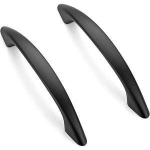 imageRavinte 15 Pack 3 Inch Kitchen Cabinet Handles Satin Nickel Cabinet Pulls Brushed Nickel Drawer Pulls Kitchen Cabinet Hardware Kitchen Handles for Cabinets Cupboard Handles Drawer HandlesBlack