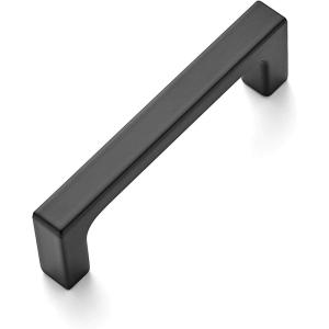 imageRavinte 30 Pack SOLID 5 Inch Kitchen Square Cabinet Handles Matte Black Cabinet Pulls Drawer Pulls Kitchen Cabinet Hardware Flat Black Kitchen Handles1