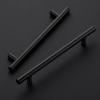 image10 Pack 738 Cabinet Pulls Flat Black Stainless Steel Kitchen Cupboard Handles Cabinet Handles 738Length 5 Hole Center18