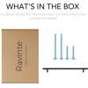 image10 Pack 738 Cabinet Pulls Flat Black Stainless Steel Kitchen Cupboard Handles Cabinet Handles 738Length 5 Hole Center4