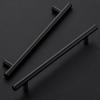 image10 Pack 738 Cabinet Pulls Flat Black Stainless Steel Kitchen Cupboard Handles Cabinet Handles 738Length 5 Hole Center4