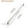 imageRavinte 10 Pack 3 Inch Kitchen Square Cabinet Handles Satin Nickel Cabinet Pulls Brushed Nickel Drawer Pulls Kitchen Cabinet Hardware Kitchen Handles for Cabinets Cupboard Handles Drawer Handles3