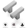 imageRavinte 10 Pack 3 Inch Kitchen Square Cabinet Handles Satin Nickel Cabinet Pulls Brushed Nickel Drawer Pulls Kitchen Cabinet Hardware Kitchen Handles for Cabinets Cupboard Handles Drawer Handles3