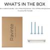 imageRavinte 10 Pack 3 Inch Kitchen Square Cabinet Handles Satin Nickel Cabinet Pulls Brushed Nickel Drawer Pulls Kitchen Cabinet Hardware Kitchen Handles for Cabinets Cupboard Handles Drawer Handles60