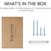 imageRavinte 10 Pack 3 Inch Kitchen Square Cabinet Handles Satin Nickel Cabinet Pulls Brushed Nickel Drawer Pulls Kitchen Cabinet Hardware Kitchen Handles for Cabinets Cupboard Handles Drawer Handles10