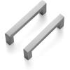 imageRavinte 10 Pack 3 Inch Kitchen Square Cabinet Handles Satin Nickel Cabinet Pulls Brushed Nickel Drawer Pulls Kitchen Cabinet Hardware Kitchen Handles for Cabinets Cupboard Handles Drawer Handles3
