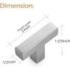 imageRavinte 10 Pack 3 Inch Kitchen Square Cabinet Handles Satin Nickel Cabinet Pulls Brushed Nickel Drawer Pulls Kitchen Cabinet Hardware Kitchen Handles for Cabinets Cupboard Handles Drawer Handles14