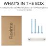 imageRavinte 10 Pack 3 Inch Kitchen Square Cabinet Handles Satin Nickel Cabinet Pulls Brushed Nickel Drawer Pulls Kitchen Cabinet Hardware Kitchen Handles for Cabinets Cupboard Handles Drawer Handles14