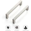 imageRavinte 10 Pack 3 Inch Kitchen Square Cabinet Handles Satin Nickel Cabinet Pulls Brushed Nickel Drawer Pulls Kitchen Cabinet Hardware Kitchen Handles for Cabinets Cupboard Handles Drawer Handles60
