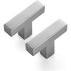 imageRavinte 10 Pack 3 Inch Kitchen Square Cabinet Handles Satin Nickel Cabinet Pulls Brushed Nickel Drawer Pulls Kitchen Cabinet Hardware Kitchen Handles for Cabinets Cupboard Handles Drawer Handles14