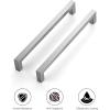 imageRavinte 10 Pack 3 Inch Kitchen Square Cabinet Handles Satin Nickel Cabinet Pulls Brushed Nickel Drawer Pulls Kitchen Cabinet Hardware Kitchen Handles for Cabinets Cupboard Handles Drawer Handles3