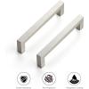 imageRavinte 10 Pack 3 Inch Kitchen Square Cabinet Handles Satin Nickel Cabinet Pulls Brushed Nickel Drawer Pulls Kitchen Cabinet Hardware Kitchen Handles for Cabinets Cupboard Handles Drawer Handles14