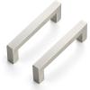 imageRavinte 10 Pack 3 Inch Kitchen Square Cabinet Handles Satin Nickel Cabinet Pulls Brushed Nickel Drawer Pulls Kitchen Cabinet Hardware Kitchen Handles for Cabinets Cupboard Handles Drawer Handles3