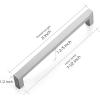 imageRavinte 10 Pack 3 Inch Kitchen Square Cabinet Handles Satin Nickel Cabinet Pulls Brushed Nickel Drawer Pulls Kitchen Cabinet Hardware Kitchen Handles for Cabinets Cupboard Handles Drawer Handles3