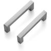 imageRavinte 10 Pack 3 Inch Kitchen Square Cabinet Handles Satin Nickel Cabinet Pulls Brushed Nickel Drawer Pulls Kitchen Cabinet Hardware Kitchen Handles for Cabinets Cupboard Handles Drawer Handles60