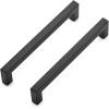 imageRavinte 10 Pack 3 Inch Square Cabinet Handles  Matte Black Drawer Pulls Kitchen Cabinet Hardware10