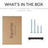 imageRavinte 10 Pack 3 Inch Square Cabinet Handles  Matte Black Drawer Pulls Kitchen Cabinet Hardware10